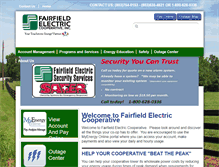 Tablet Screenshot of fairelec.com